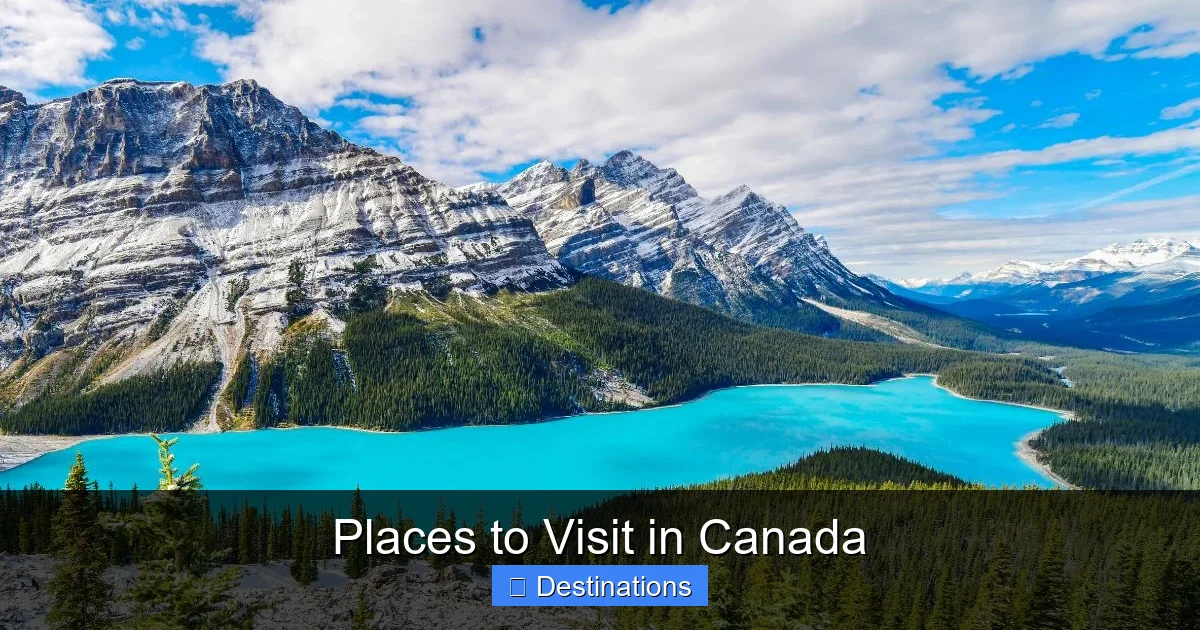 Places to Visit in Canada