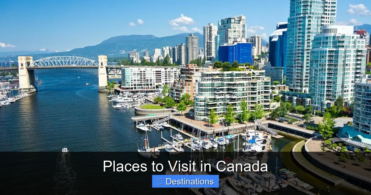Places to Visit in Canada