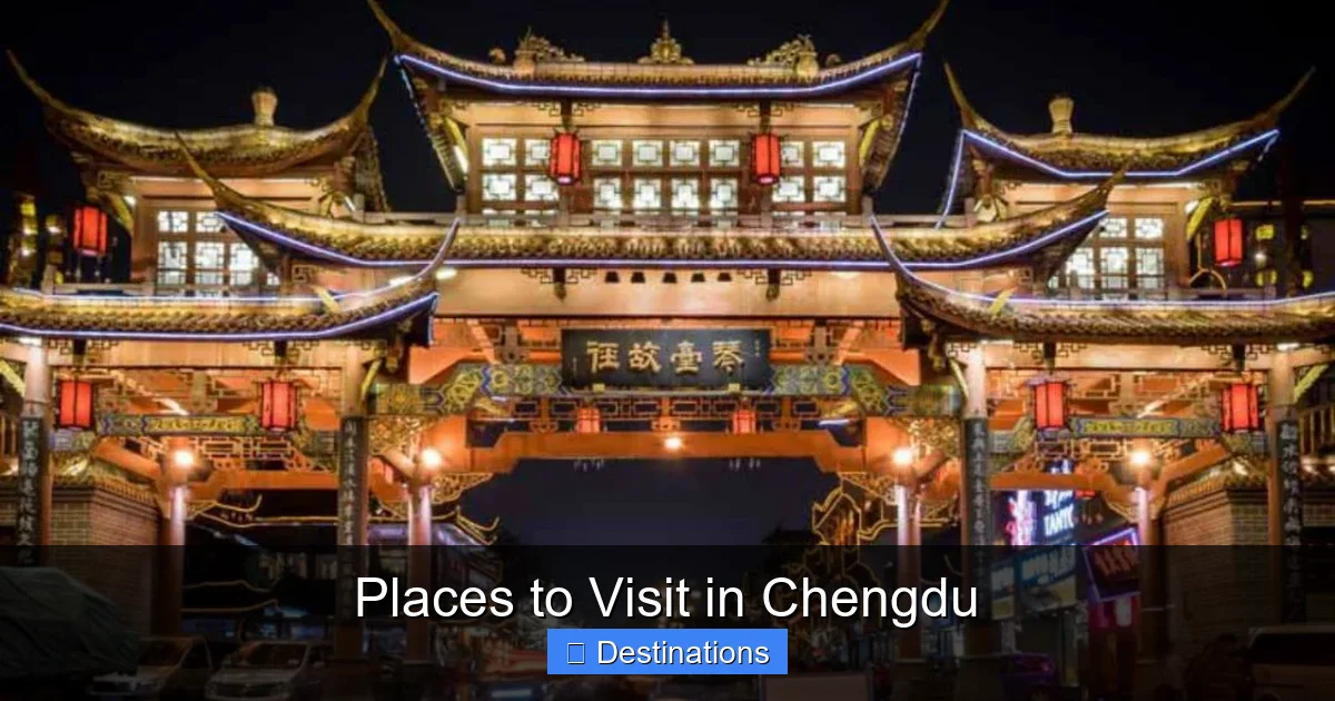 Places to Visit in Chengdu