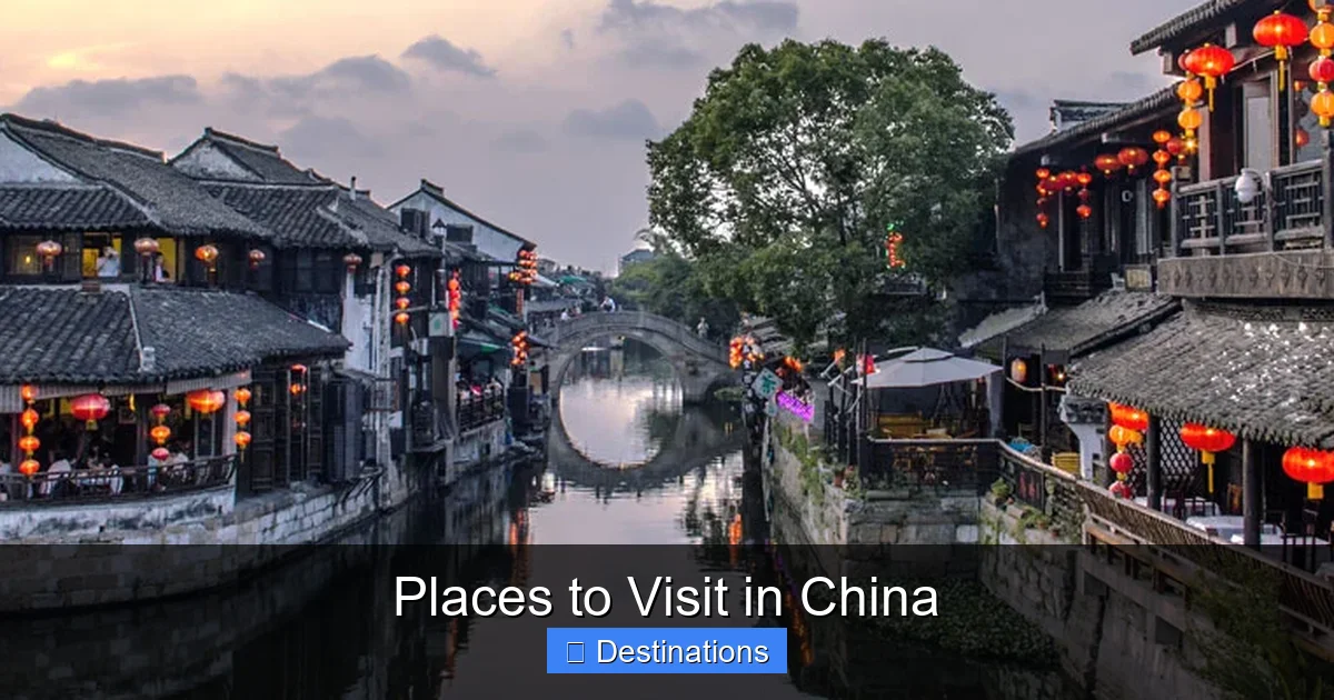 Places to Visit in China