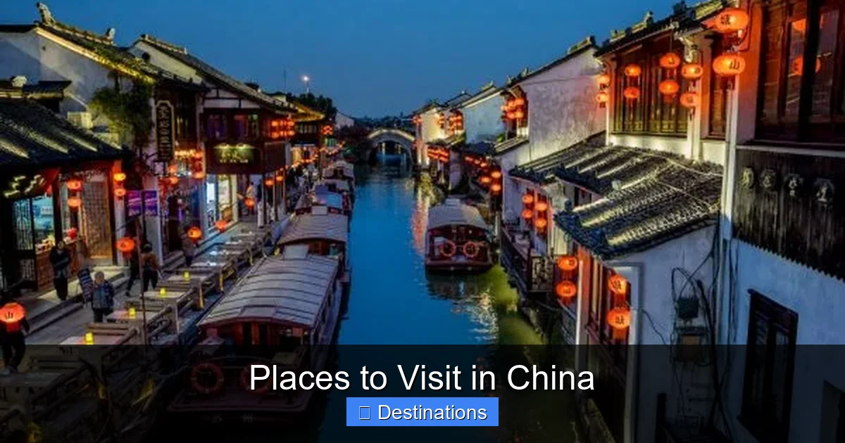 Places to Visit in China