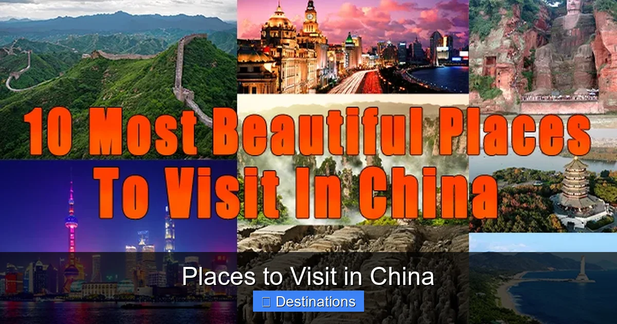 Places to Visit in China