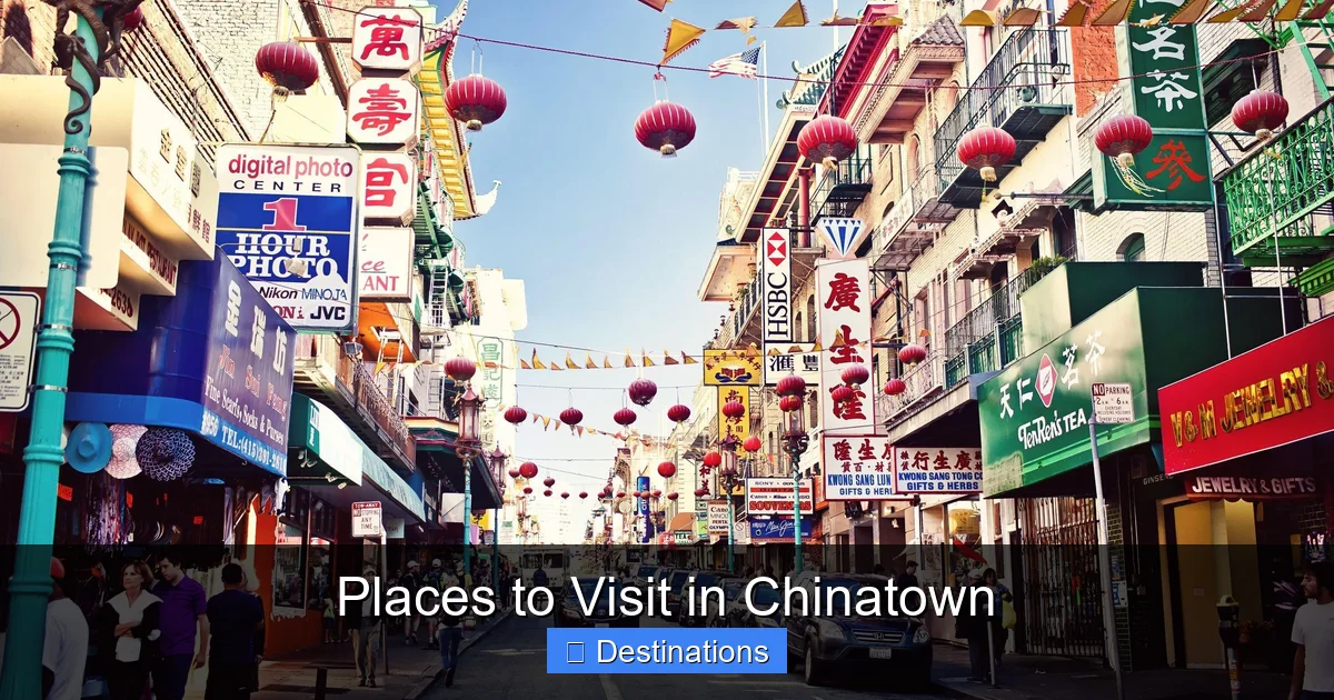Places to Visit in Chinatown