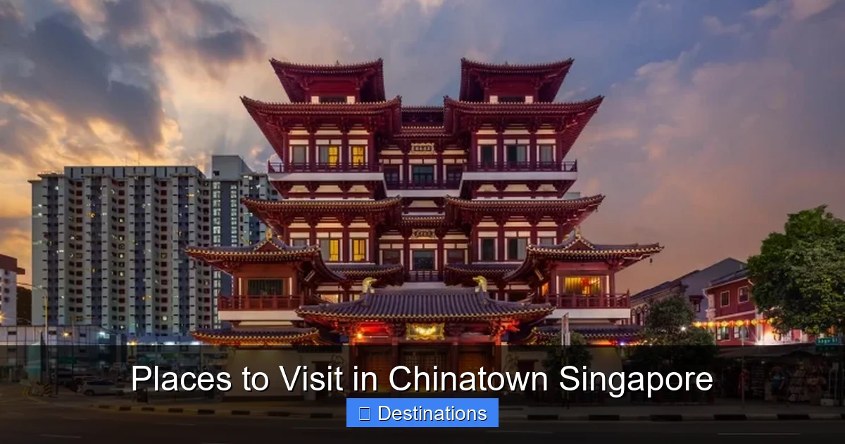 Places to Visit in Chinatown Singapore