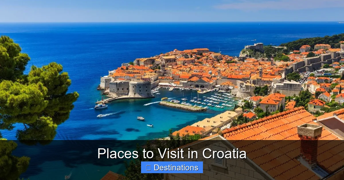 Places to Visit in Croatia