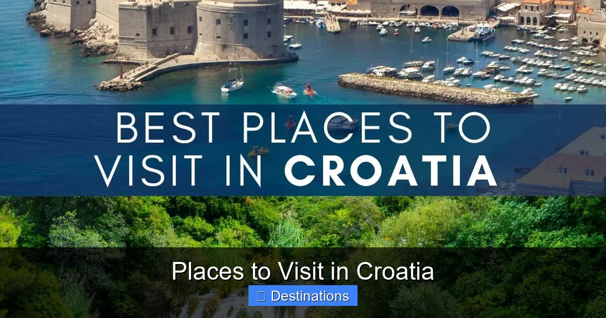 Places to Visit in Croatia