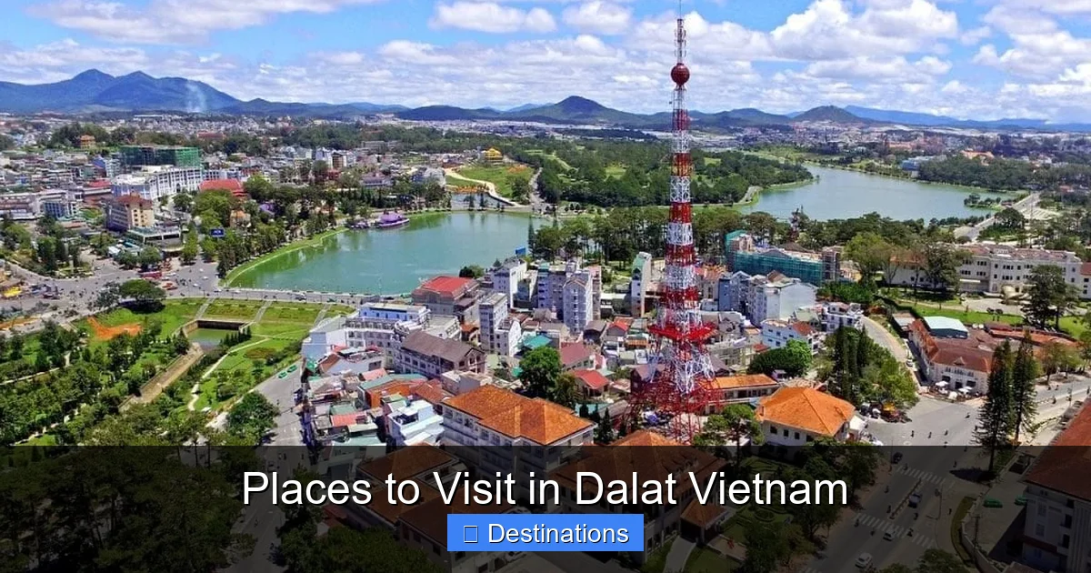 Places to Visit in Dalat Vietnam