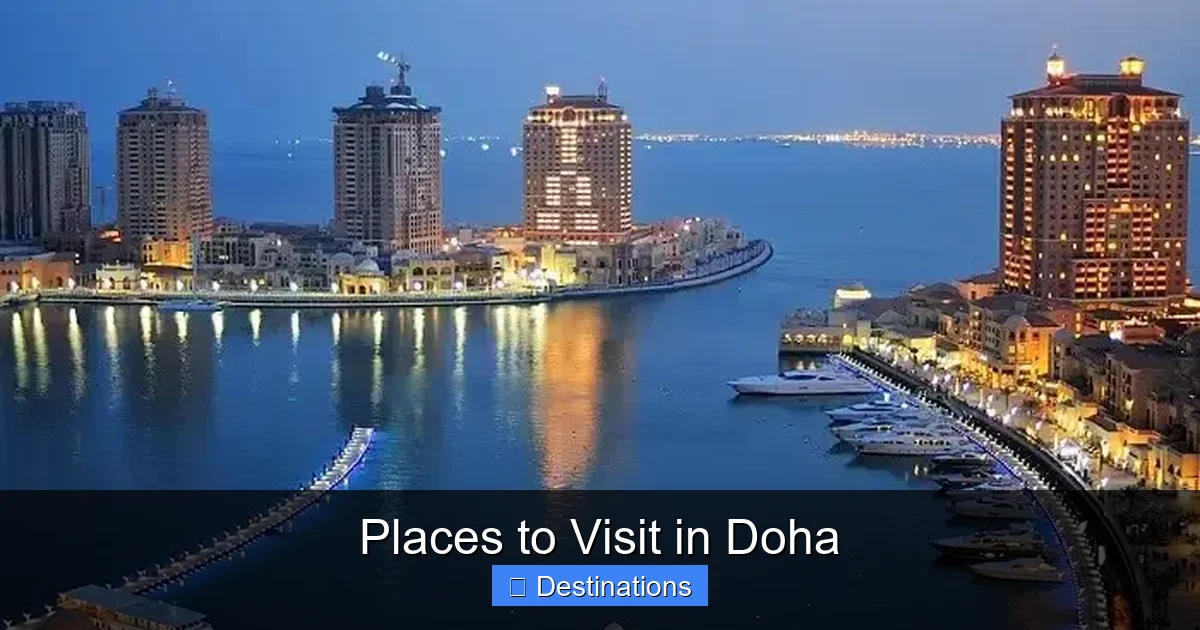 Places to Visit in Doha