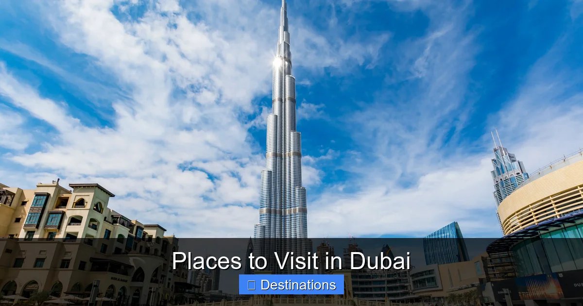 Places to Visit in Dubai