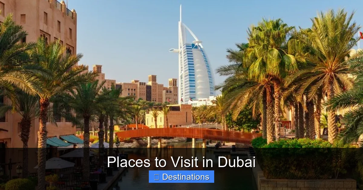 Places to Visit in Dubai