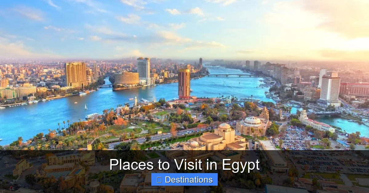 Places to Visit in Egypt