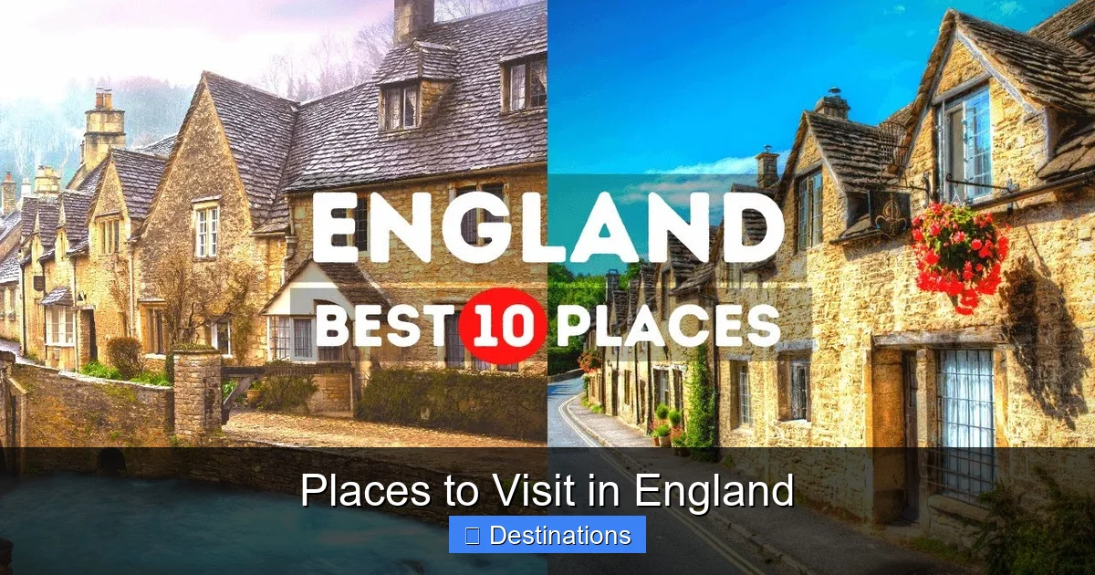 Places to Visit in England