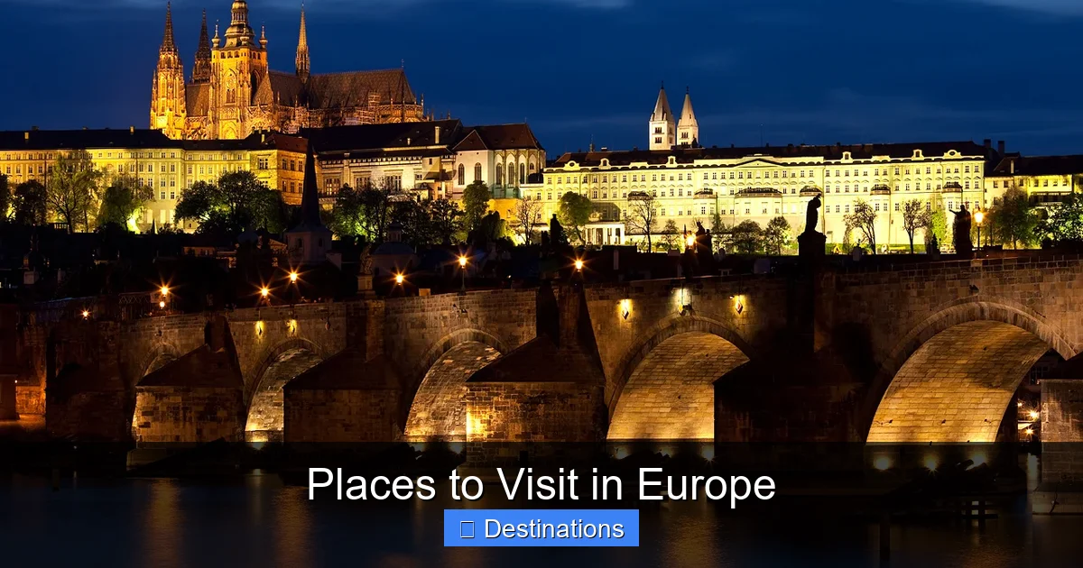 Places to Visit in Europe