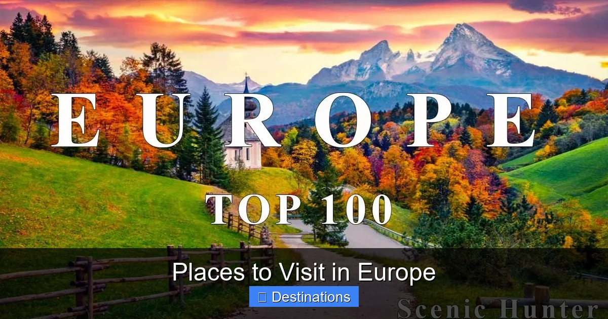 Places to Visit in Europe