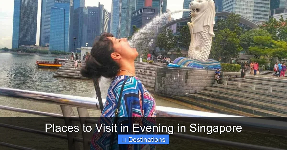 Places to Visit in Evening in Singapore