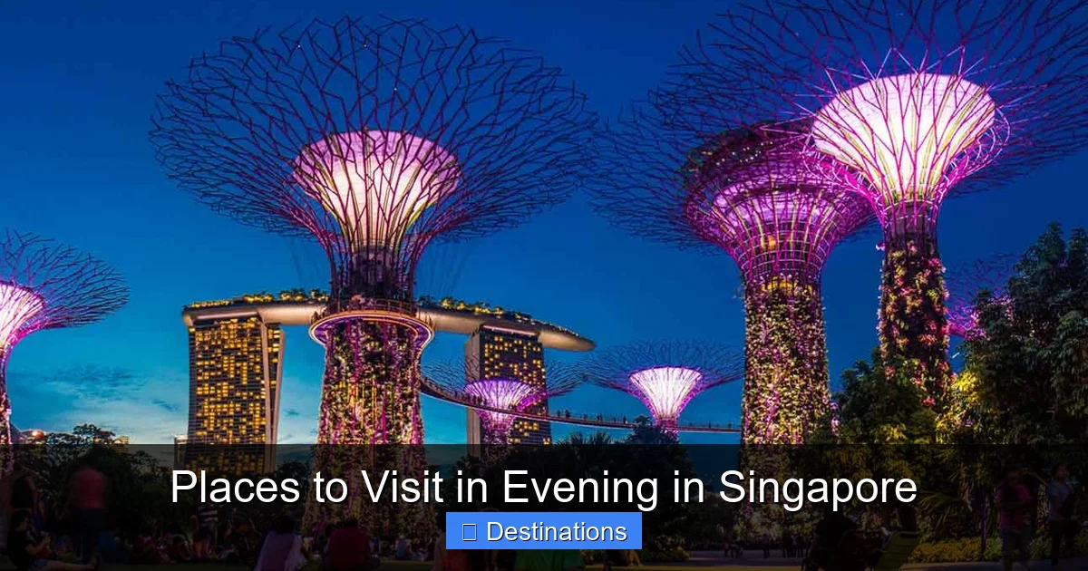 Places to Visit in Evening in Singapore
