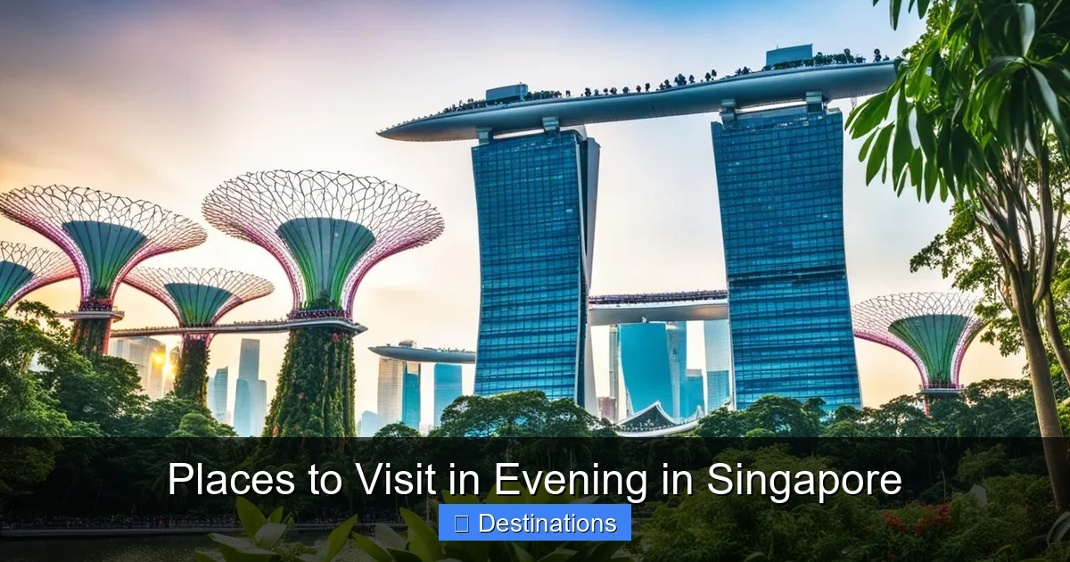 Places to Visit in Evening in Singapore