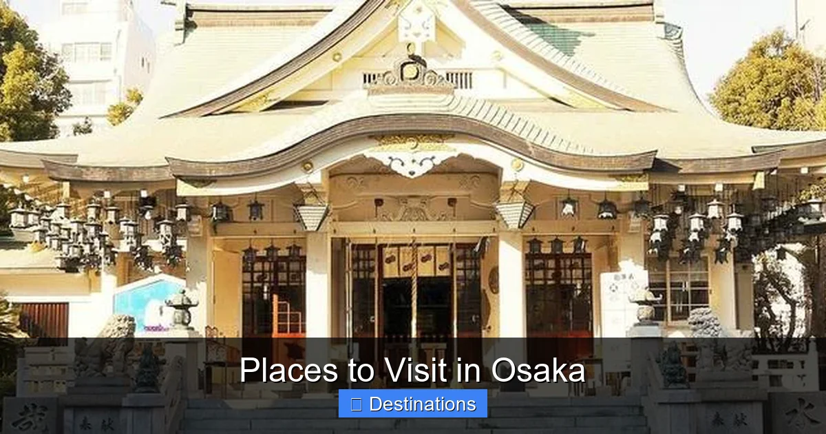 Places to Visit in Osaka