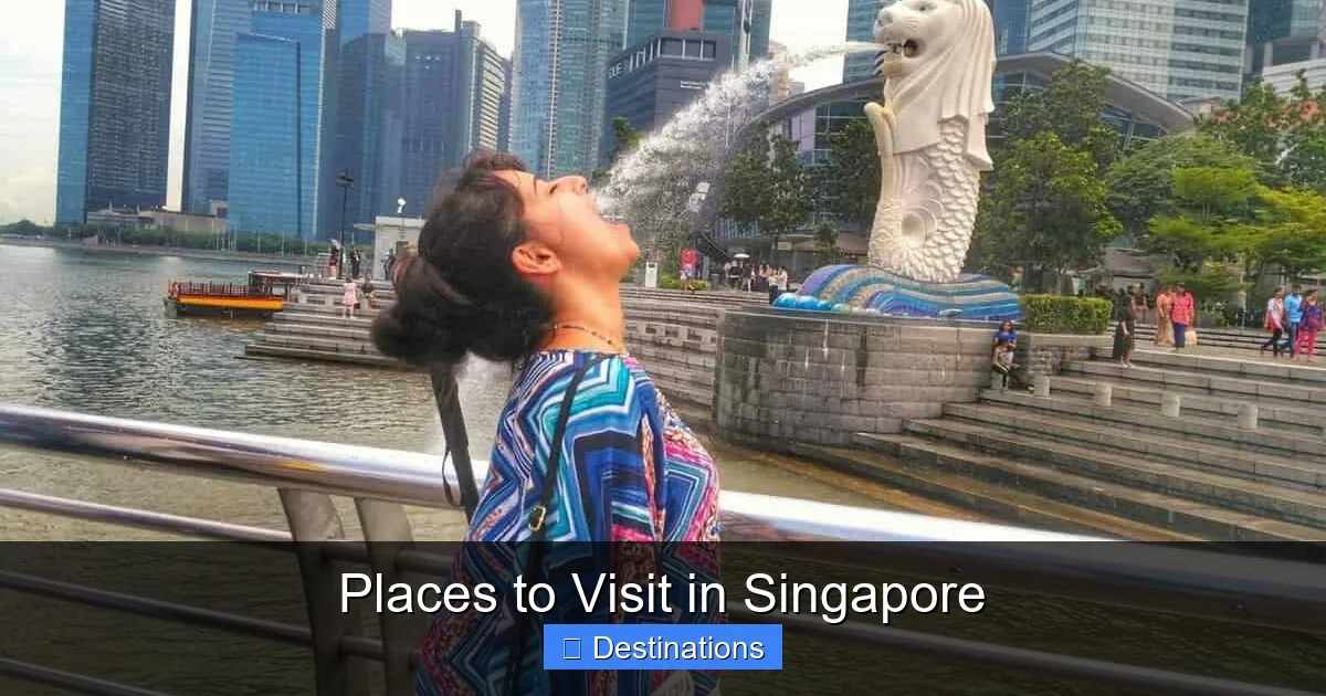 Places to Visit in Singapore