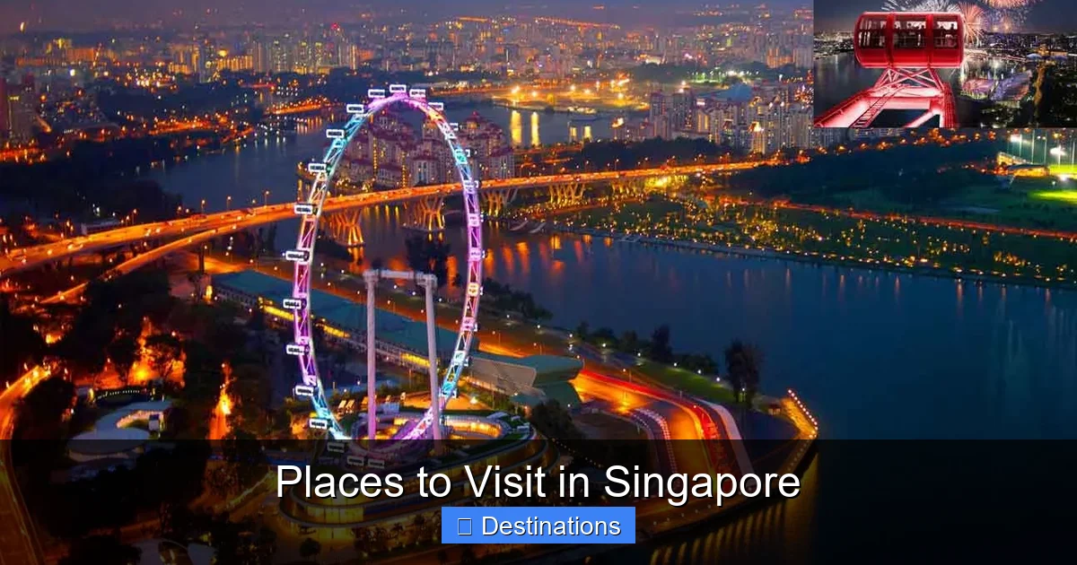 Places to Visit in Singapore