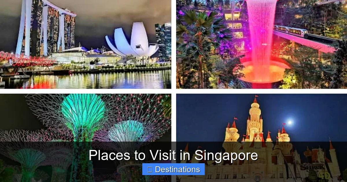 Places to Visit in Singapore