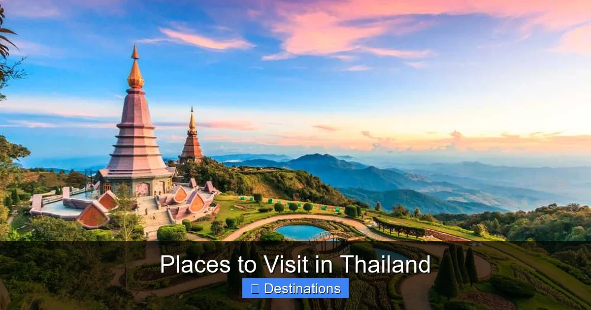 Places to Visit in Thailand
