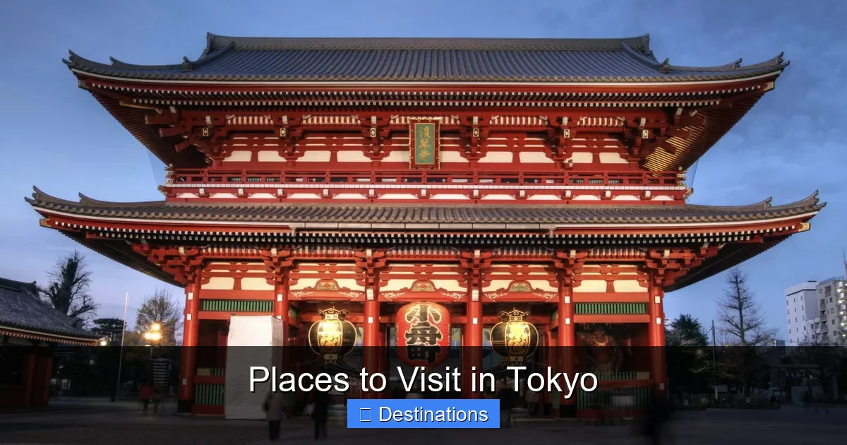 Places to Visit in Tokyo