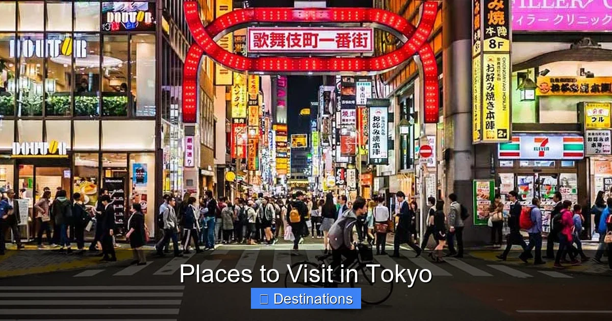 Places to Visit in Tokyo