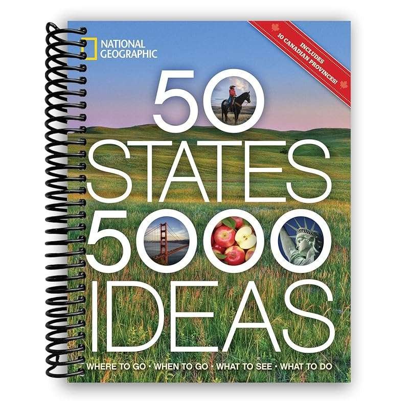 50 States, 5,000 Ideas: Ultimate U.S. Travel Guide with Top Destinatio
