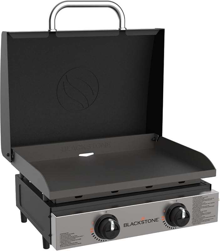 Blackstone 1813 Original 22” Tabletop Griddle: Black Powder Coated Ste