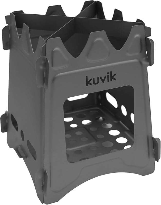 Kuvik Titanium Ultralight Wood Stove: Compact & Portable for Backpacki