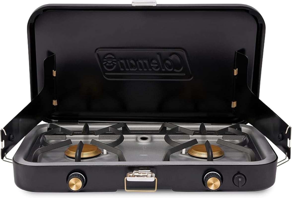 Coleman 3-in-1 Propane Camping Stove: 24,000 BTUs with Grill & Griddle