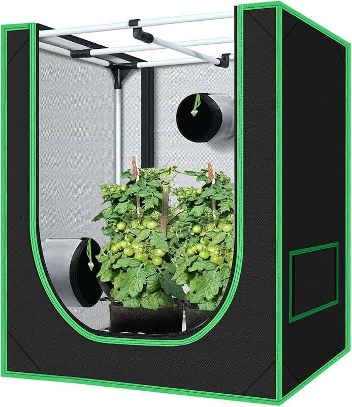 Compact Mylar Hydroponic Grow Tent 18