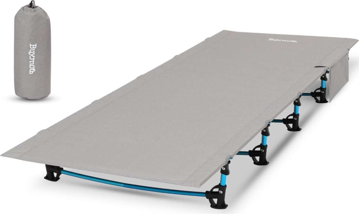 Ultralight Folding Camping Cot for Adults – Portable, Tool-Free Setup