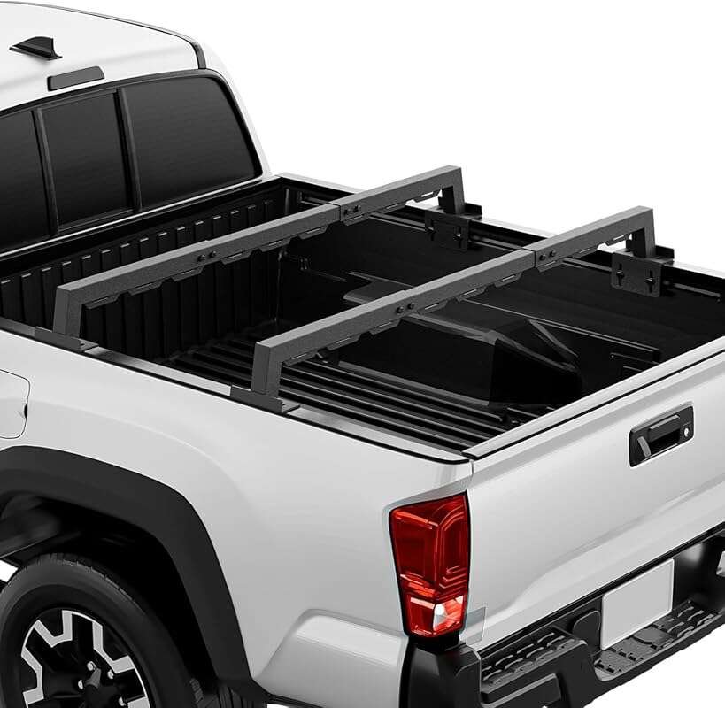 Universal Ladder Cargo Rack with Cross Bars for Silverado/Sierra/Ram/F