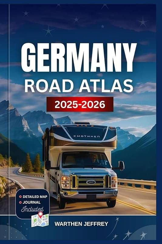 2025-2026 Germany Road Atlas: Scenic Routes & Hidden Gems