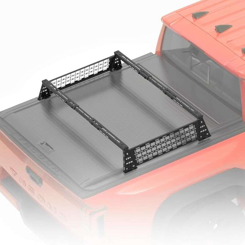 Adjustable Truck Bed Cross Bars with 34” Molle Panels and T-Slots for 
