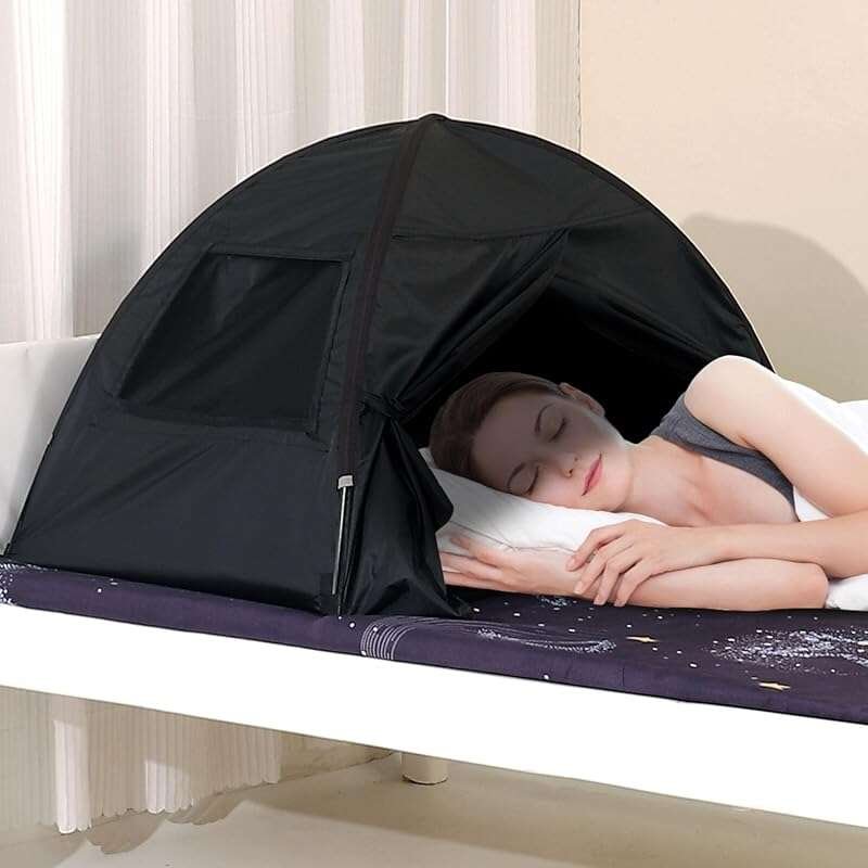 Light-Blocking Sleep Tent for Privacy & Better Sleep Anywhere – Perfec