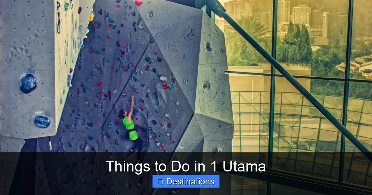 Things to Do in 1 Utama