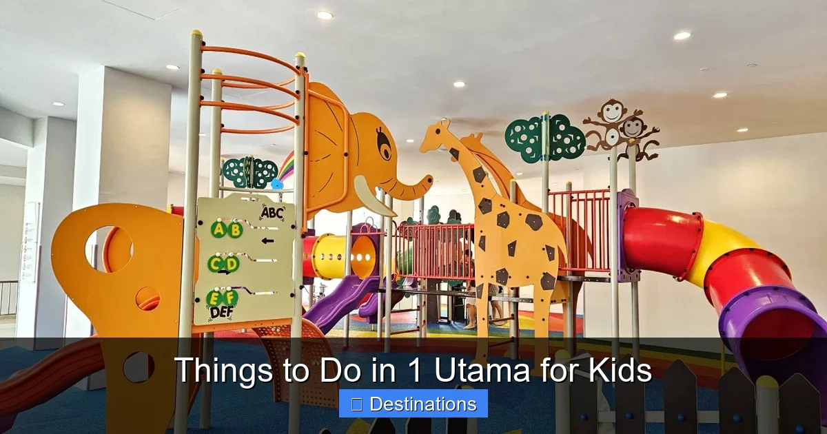 Things to Do in 1 Utama for Kids