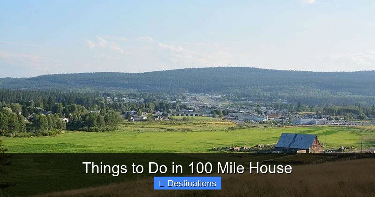 Things to Do in 100 Mile House