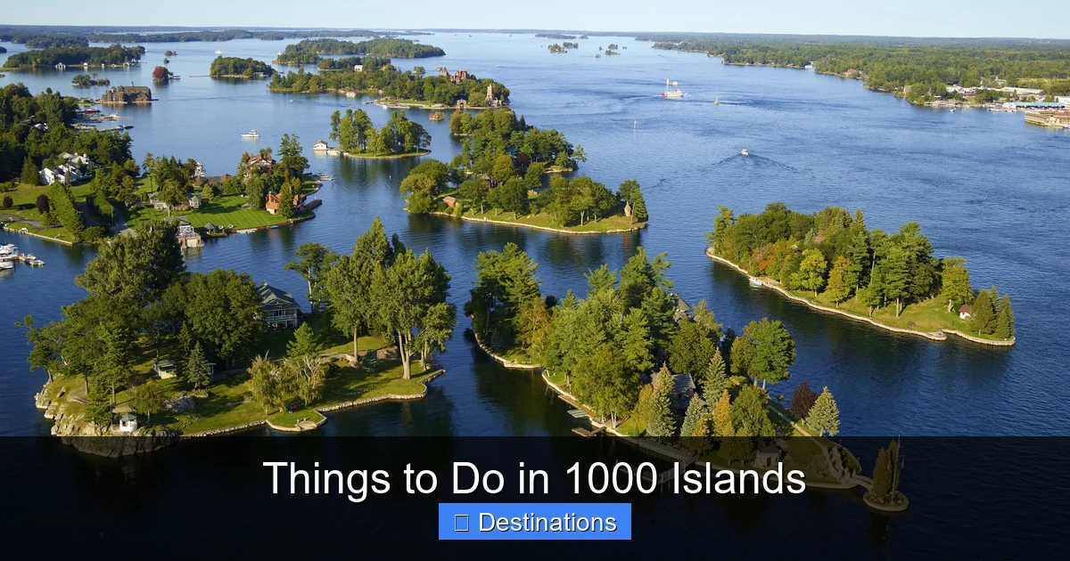 Things to Do in 1000 Islands