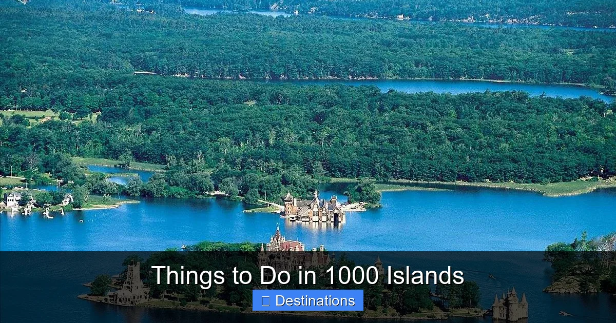 Things to Do in 1000 Islands