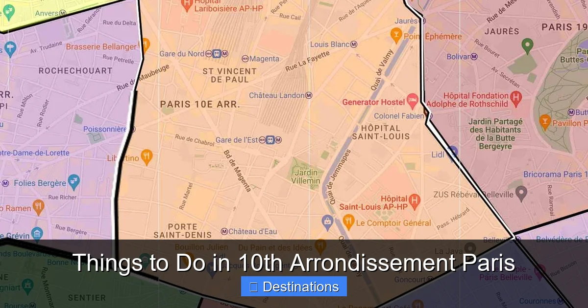 Things to Do in 10th Arrondissement Paris