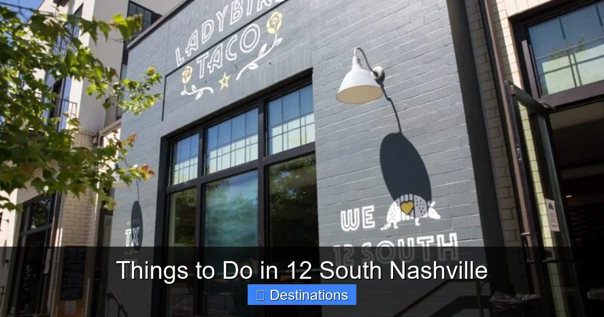 Things to Do in 12 South Nashville