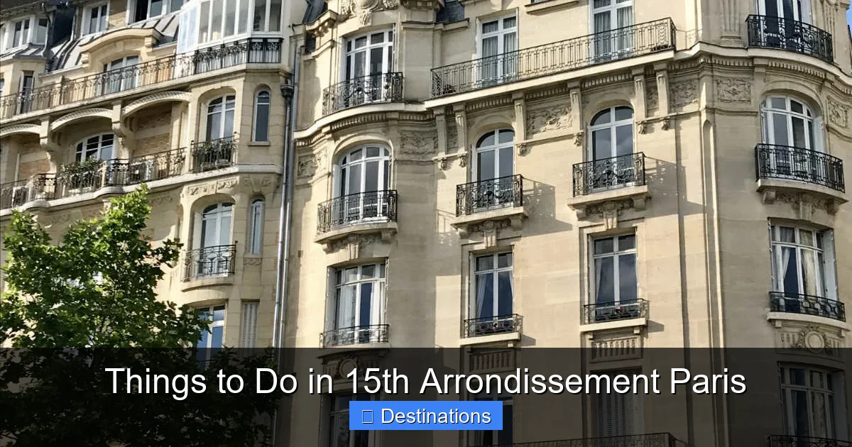 Things to Do in 15th Arrondissement Paris
