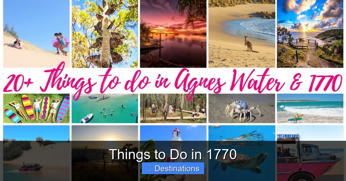 Things to Do in 1770