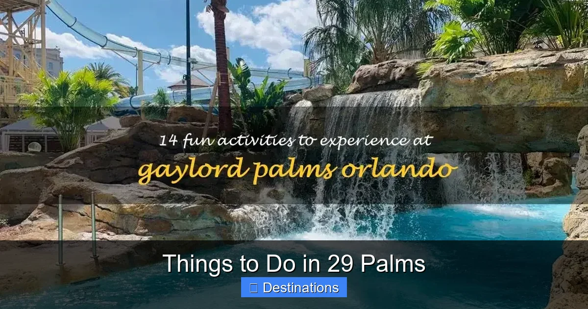 Things to Do in 29 Palms
