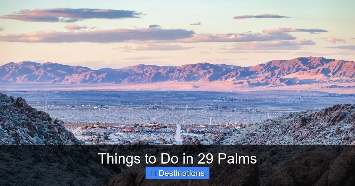 Things to Do in 29 Palms