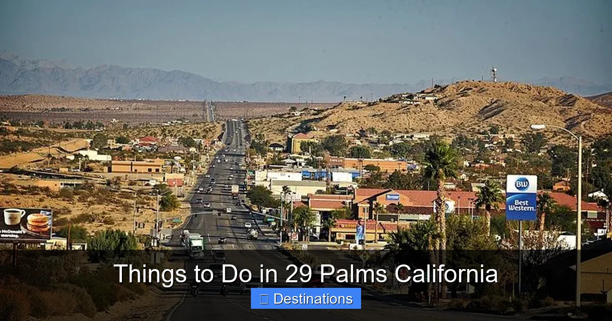 Things to Do in 29 Palms California